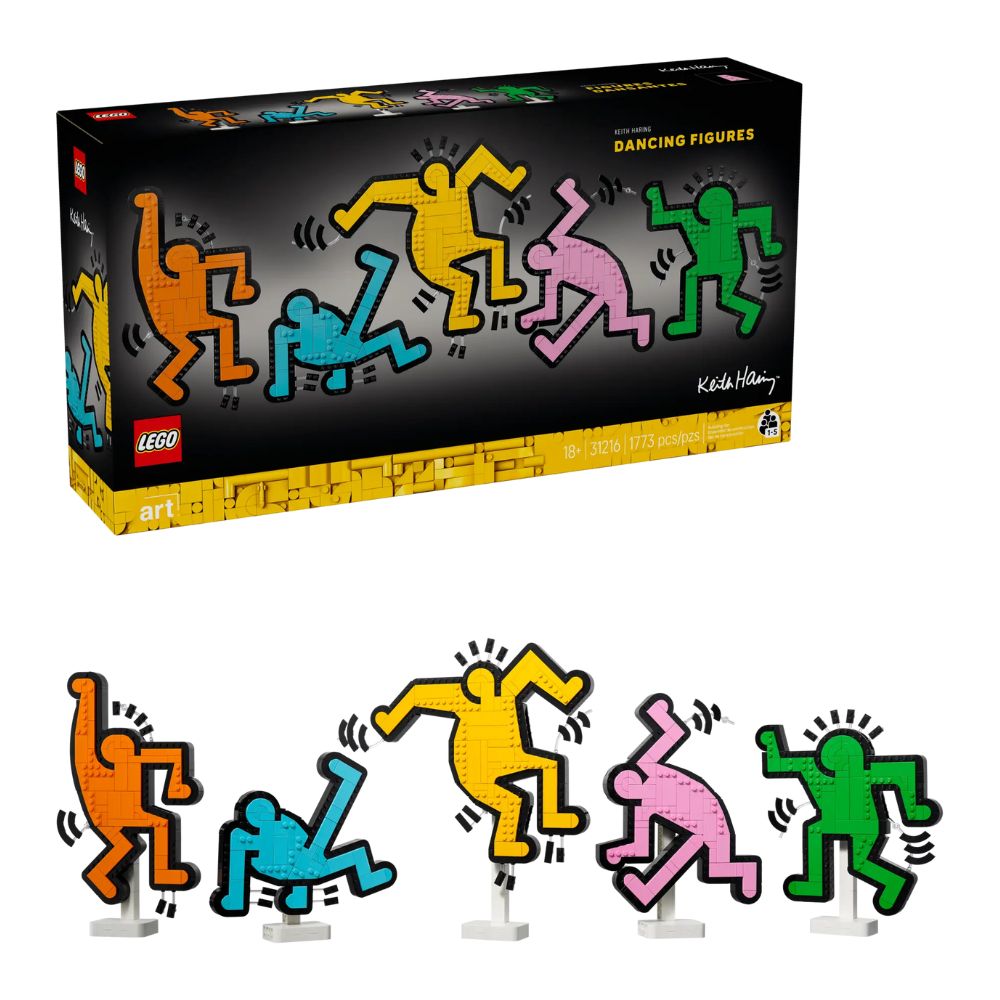 LEGO Art: Keith Haring Dancing Figures 31216 - LEGO, LEGO Art