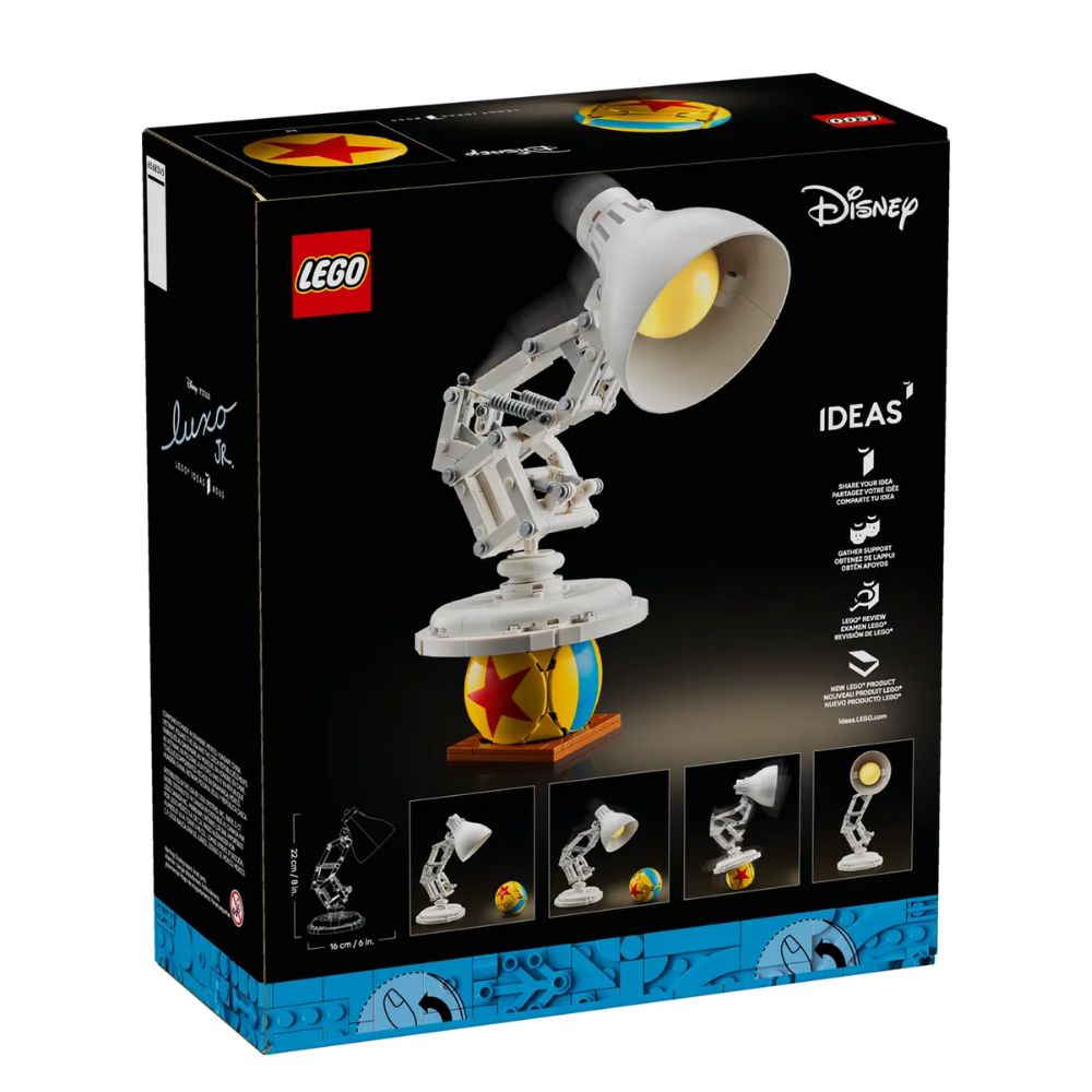 LEGO Ideas Disney Luxo JR. 21357 - LEGO, LEGO Ideas
