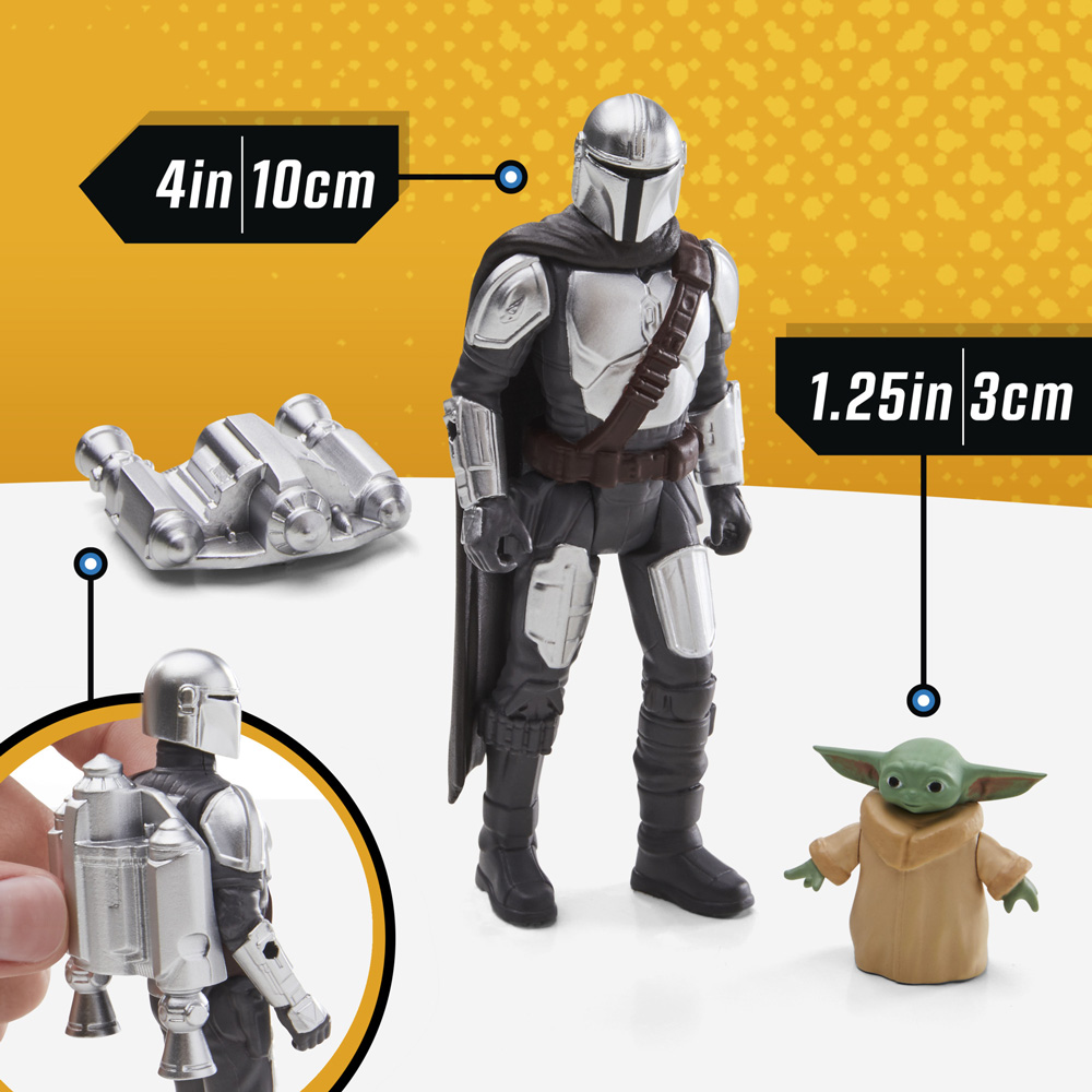 Hasbro Star Wars Epic Hero Series The Mandalorians N-1 Starfighter F9950 - Hasbro