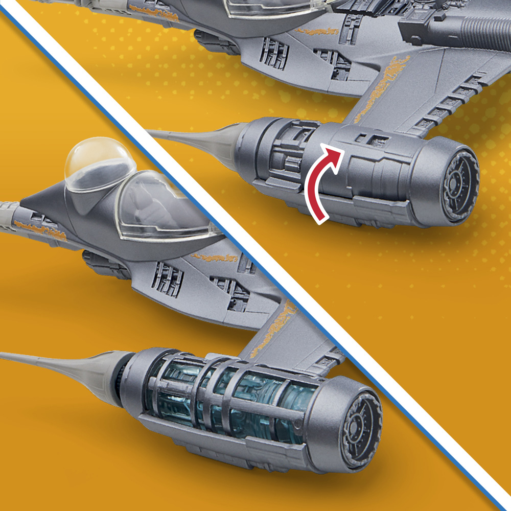 Hasbro Star Wars Epic Hero Series The Mandalorians N-1 Starfighter F9950 - Hasbro