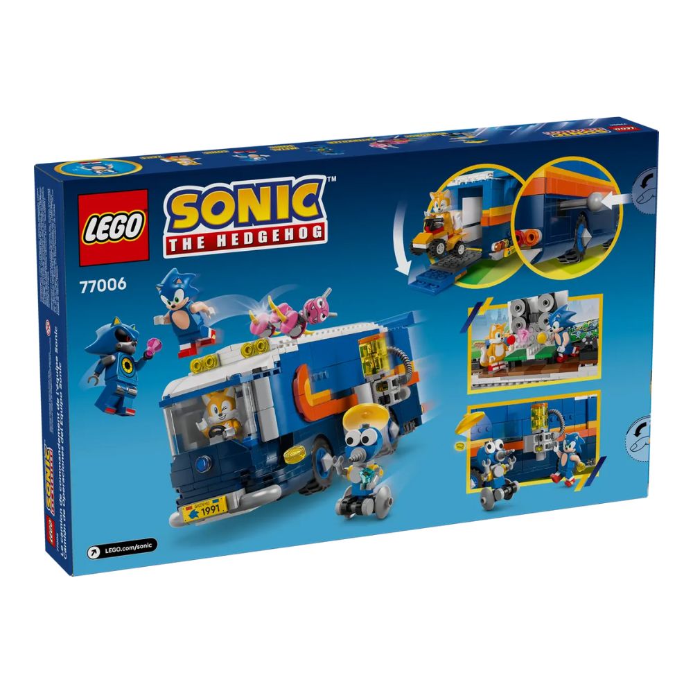 LEGO Sonic the Hedgehog Team Sonic Command Truck 77006 - LEGO, LEGO Sonic The Hedgehog
