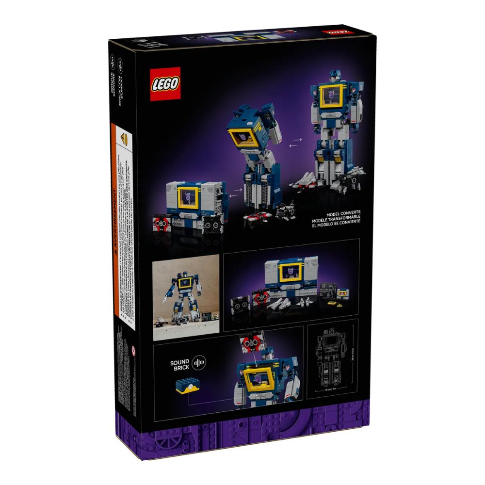 LEGO Icons Transformers Soundwave 10358 - LEGO, LEGO Icons