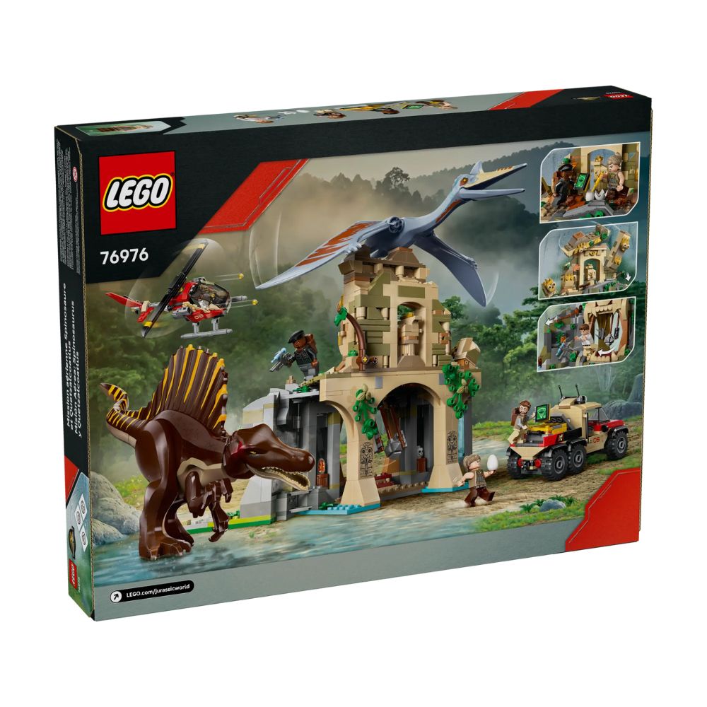 LEGO Jurassic World Spinosaurus & Quetzalcoatlus Air Mission 76976 - LEGO, LEGO Jurassic World