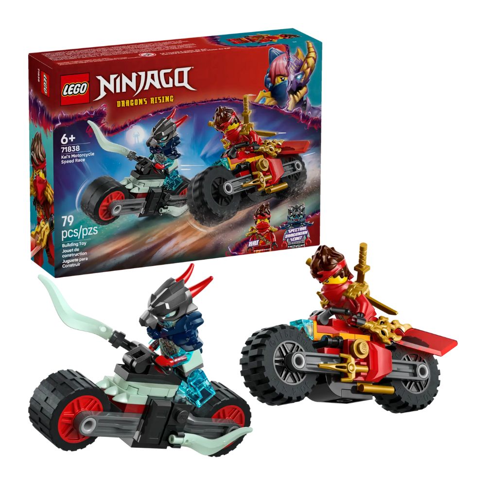 LEGO Ninjago Kai's Motorcycle Speed Race 71838 - LEGO, LEGO Ninjago