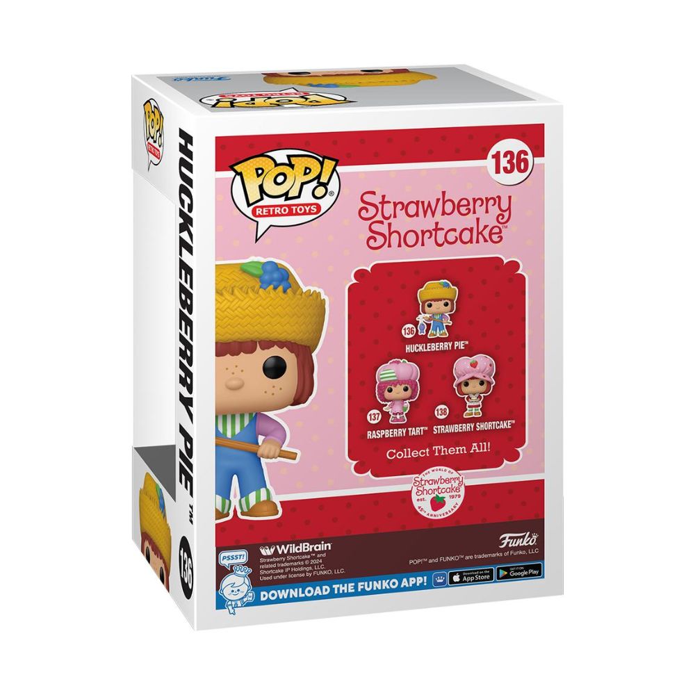 Funko Pop! Retro Toys: Strawberry Shortcake - Huckleberry Pie #136 75159 - Funko Pop!