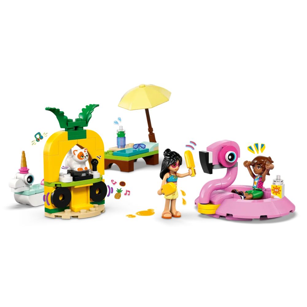 LEGO Friends Unicorn & Flamingo Pool Party 42658 - LEGO, LEGO Friends