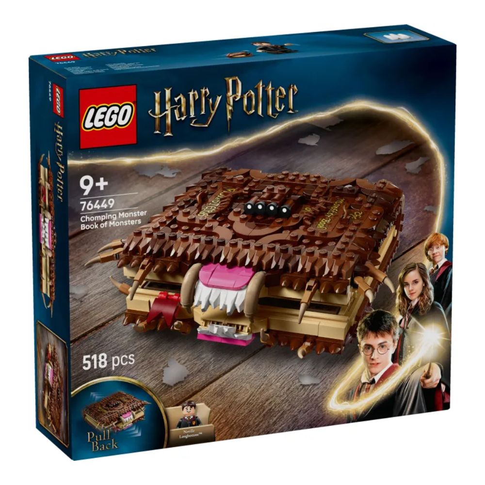 LEGO Harry Potter Chomping Monster Book Of Monsters 76449 - LEGO, LEGO Harry Potter
