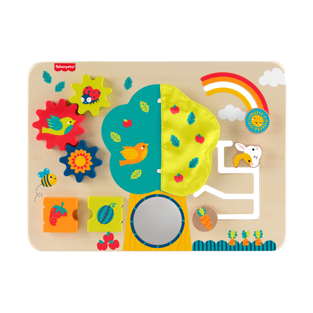 Mattel Fisher-Price Ξύλινος Σταθμός Δραστηριοτήτων JDM53 - Fisher-Price