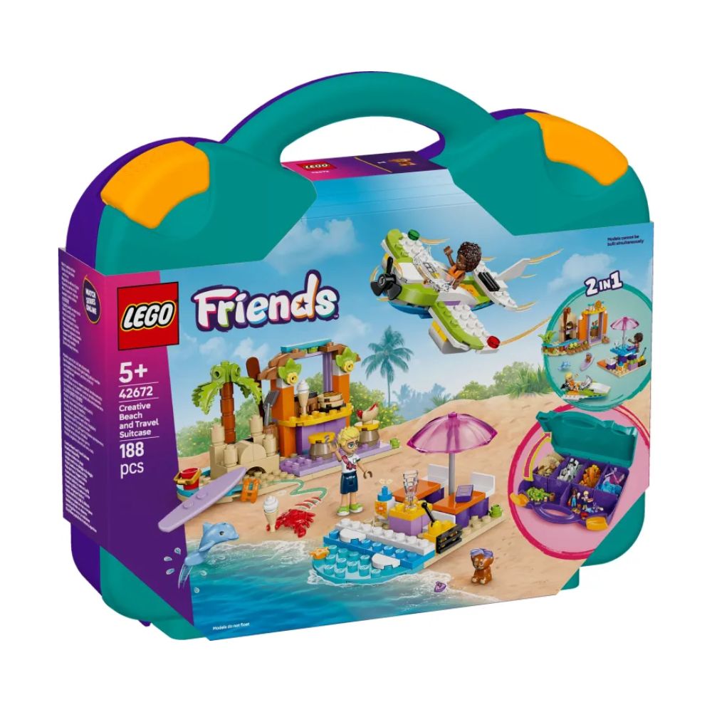 LEGO Friends Creative Beach & Travel Suitcase 42672 - LEGO, LEGO Friends