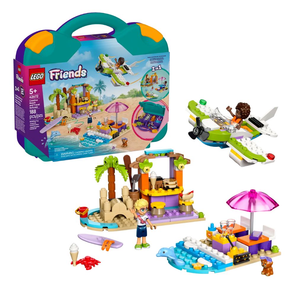 LEGO Friends Creative Beach & Travel Suitcase 42672 - LEGO, LEGO Friends