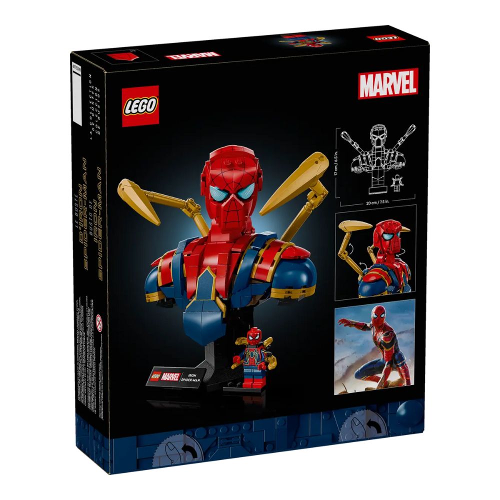 LEGO Marvel Iron Spider-Man Bust 76326 - LEGO, LEGO Marvel Super Heroes, LEGO Spider-Man