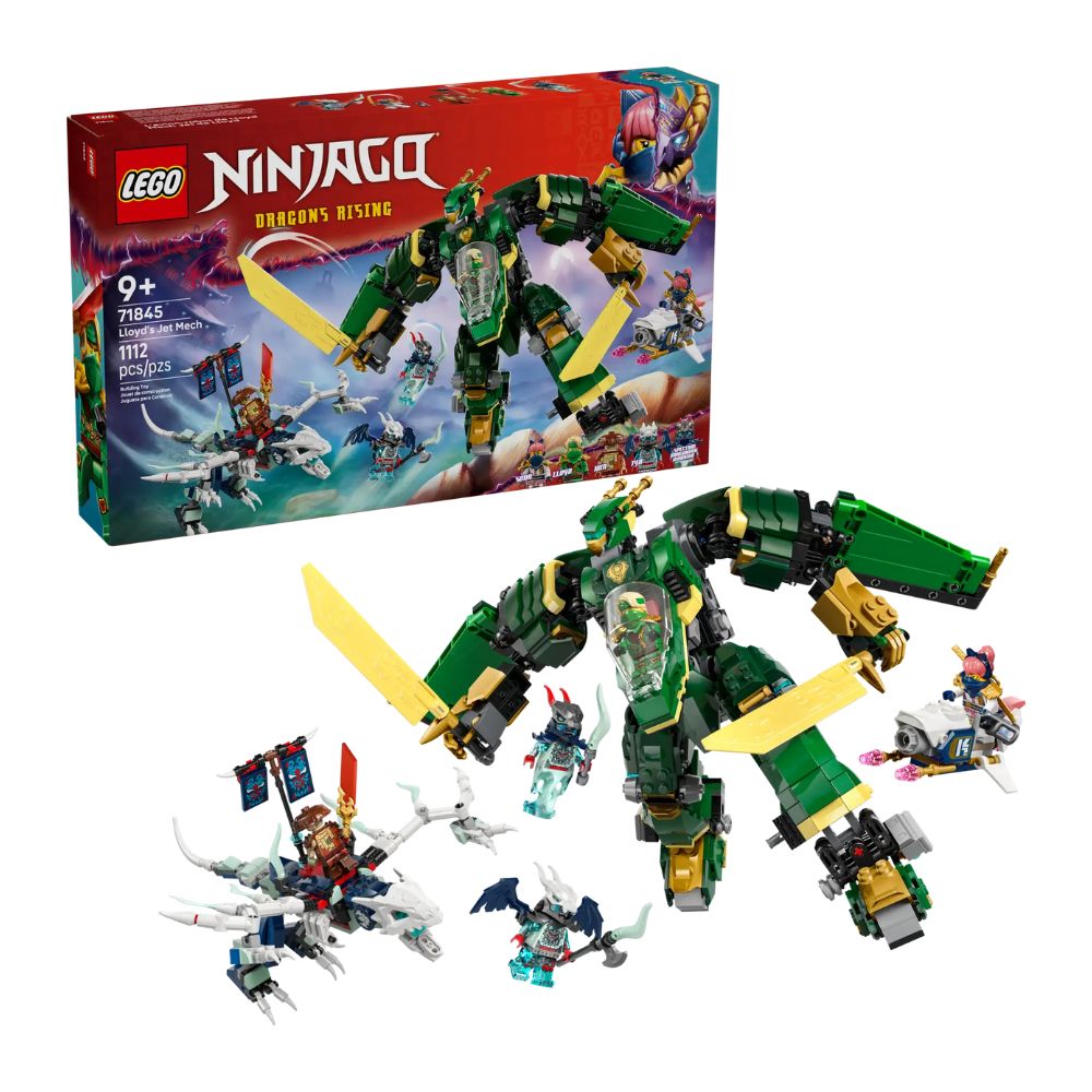 LEGO Ninjago Lloy's Jet Mech 71845 - LEGO, LEGO Ninjago