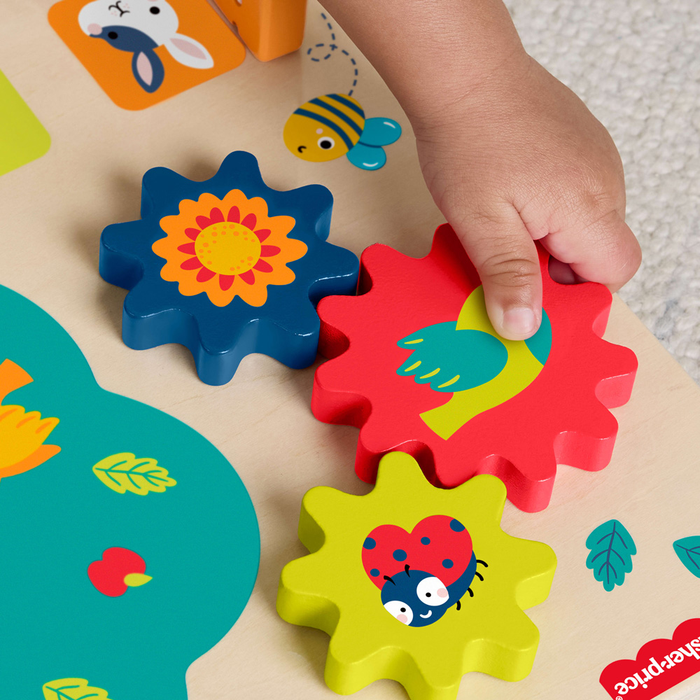 Mattel Fisher-Price Ξύλινος Σταθμός Δραστηριοτήτων JDM53 - Fisher-Price