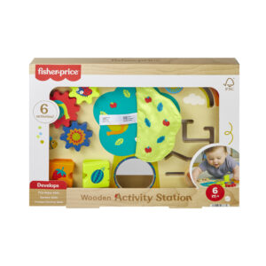 Mattel Fisher-Price Ξύλινος Σταθμός Δραστηριοτήτων JDM53 - Fisher-Price