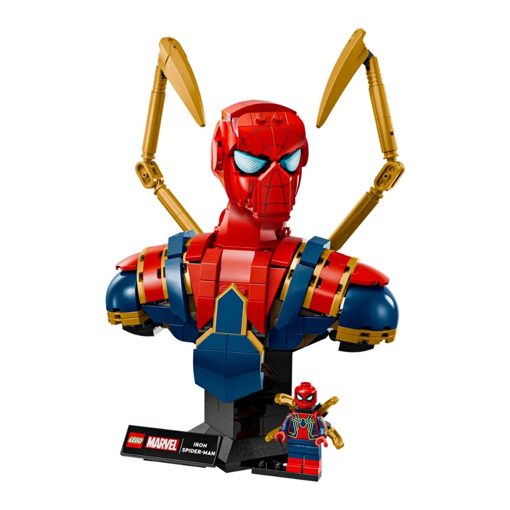 LEGO Marvel Iron Spider-Man Bust 76326 - LEGO, LEGO Marvel Super Heroes, LEGO Spider-Man