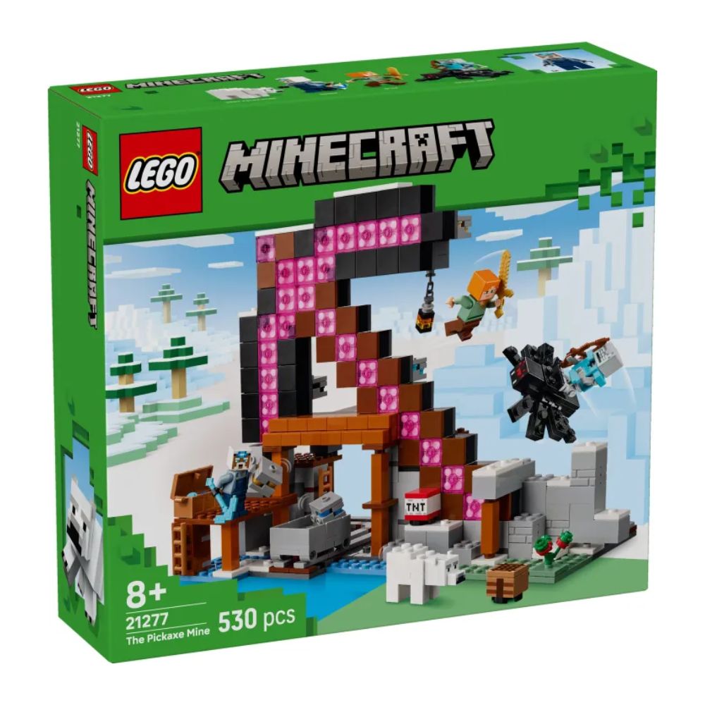 LEGO Minecraft The Pickaxe Mine 21277 - LEGO, LEGO Minecraft