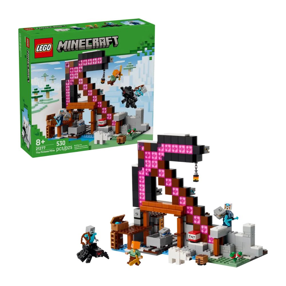 LEGO Minecraft The Pickaxe Mine 21277 - LEGO, LEGO Minecraft