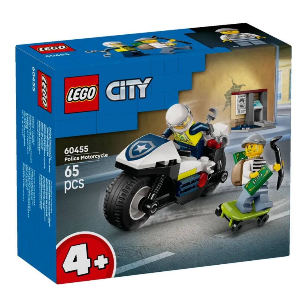 LEGO City Police Motorcycle Chase 60455 - LEGO, LEGO City
