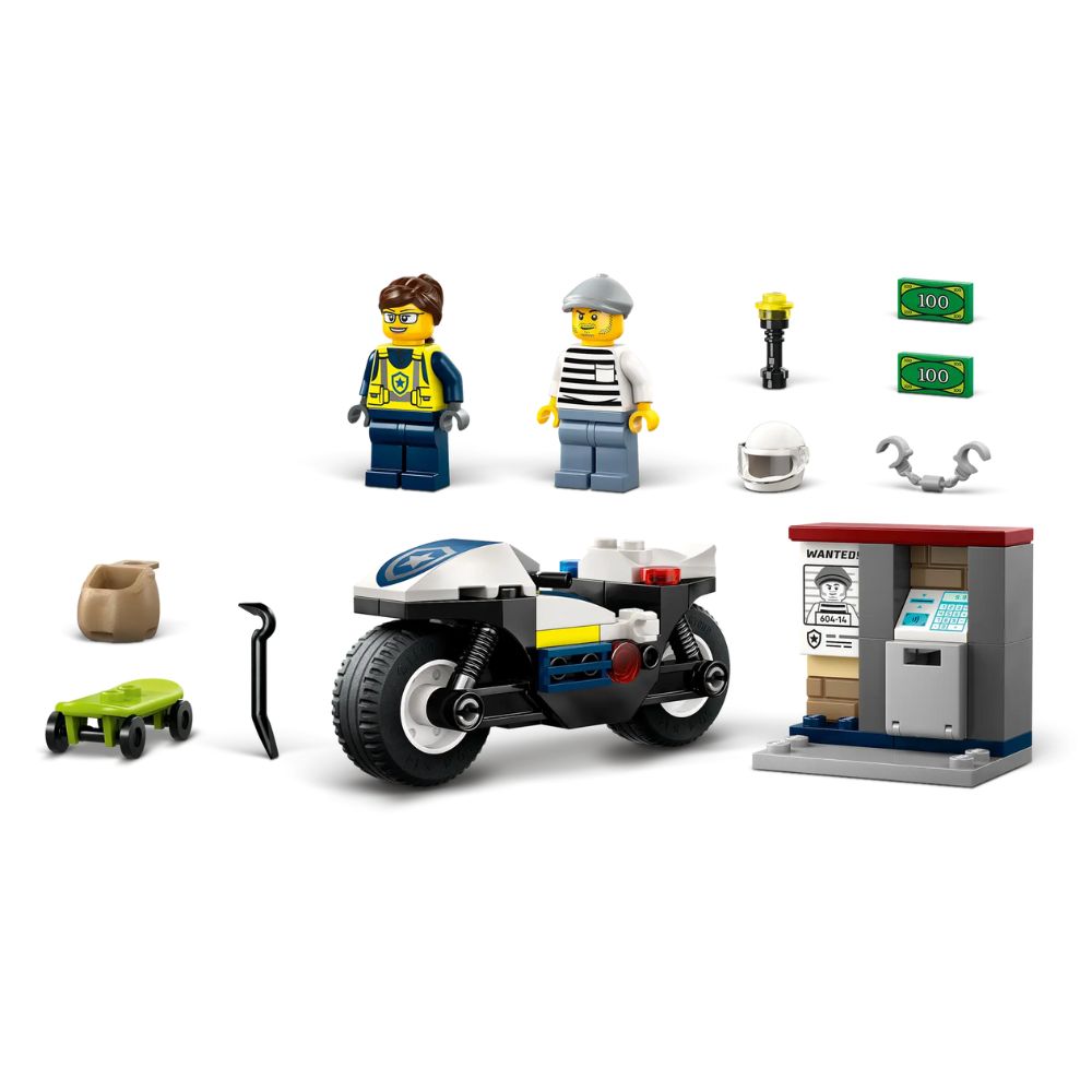 LEGO City Police Motorcycle Chase 60455 - LEGO, LEGO City