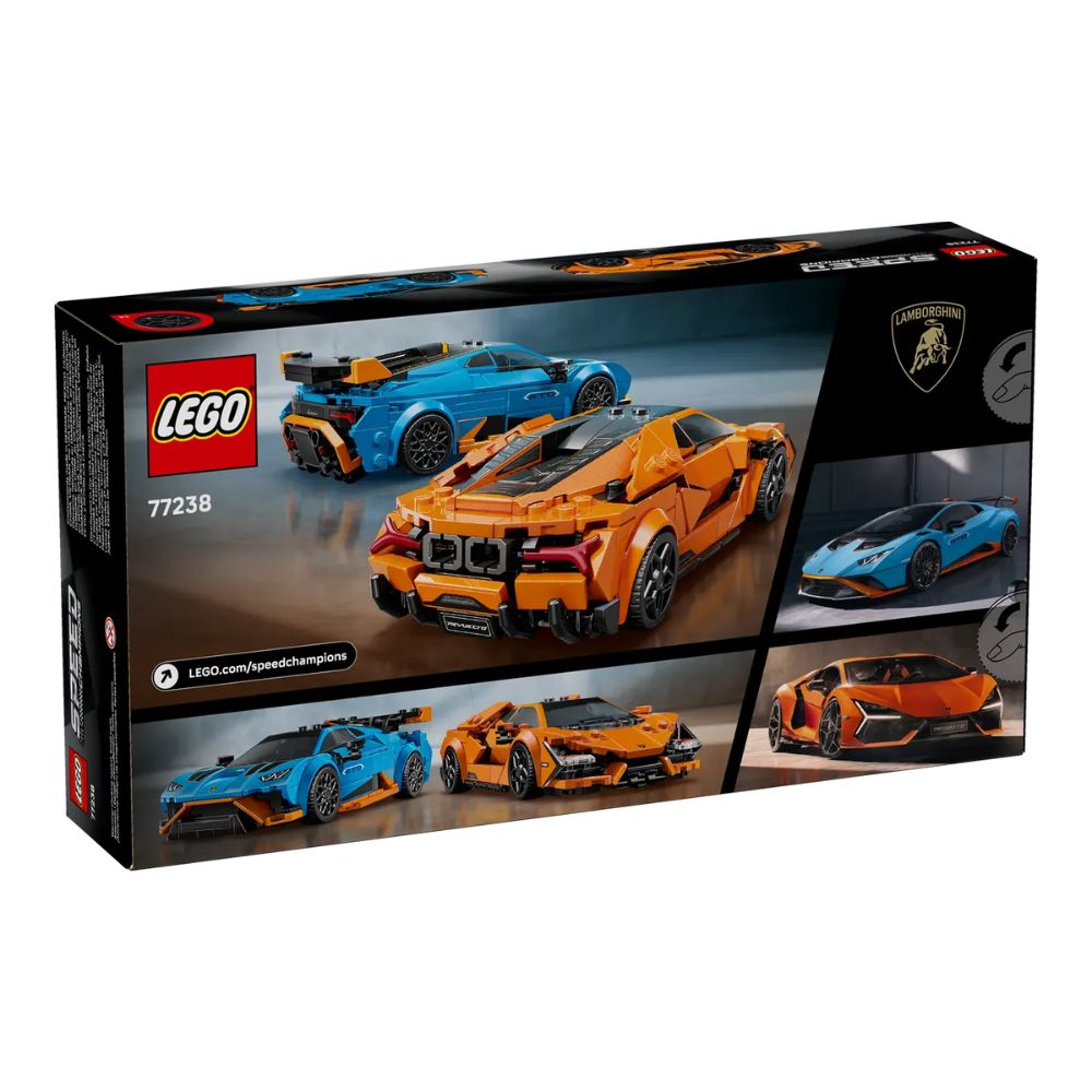 LEGO Speed Champions Lamborghini Revuelto & Huracán STO 77238 - LEGO, LEGO Speed Champions