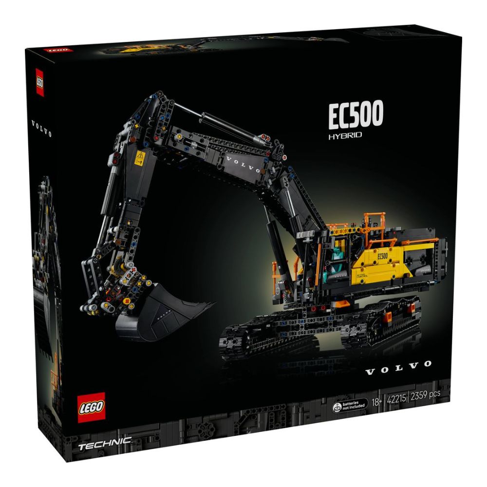 LEGO Technic Volvo EC500 Hybrid Excavator 42215 - LEGO, LEGO Technic