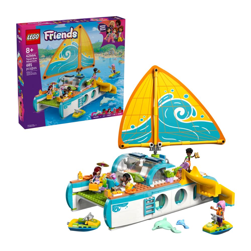 LEGO Friends Travel Boat Adventure 42664 - LEGO, LEGO Friends