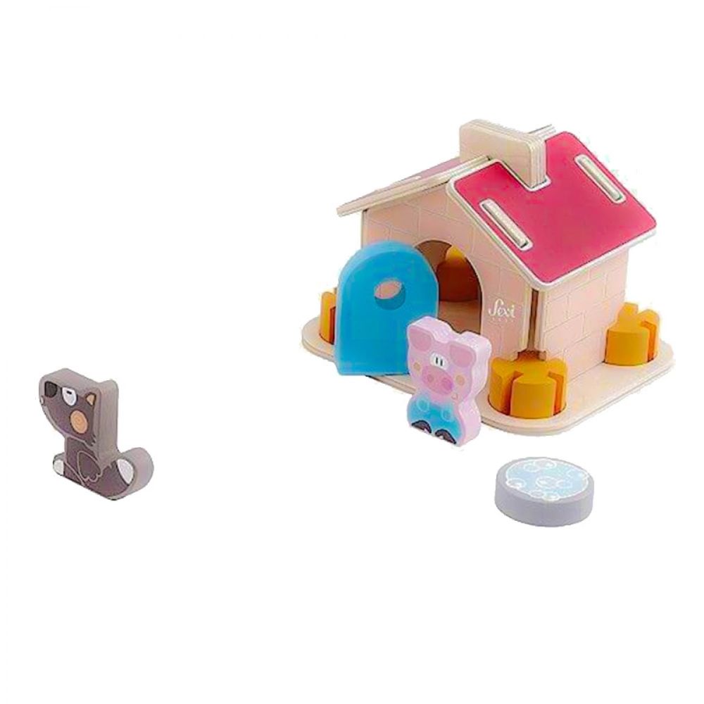 Giochi Preziosi Sevi 3 Γουρουνάκια Σετ Παιχνιδιού 83062 - Giochi Preziosi
