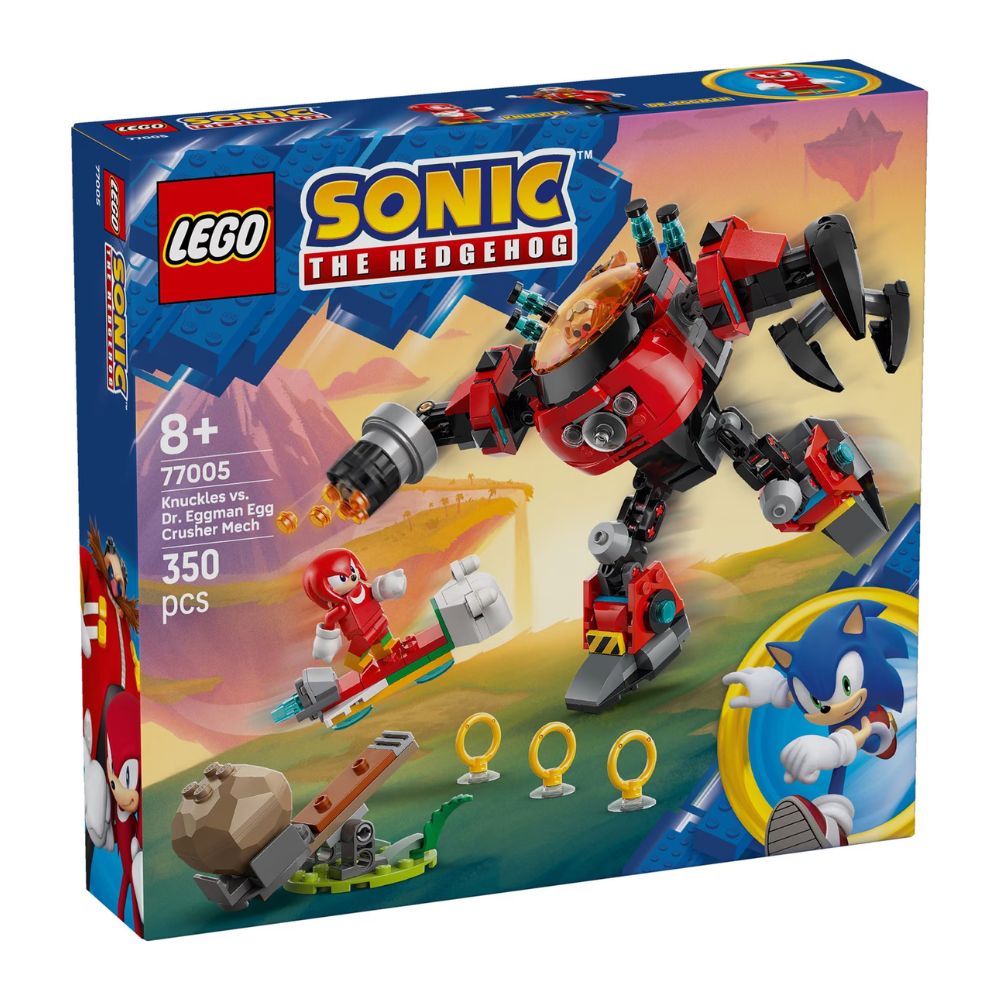 LEGO Sonic the Hedgehog Knuckles vs. Dr. Eggman Egg Crusher Mech 77005 - LEGO, LEGO Sonic The Hedgehog