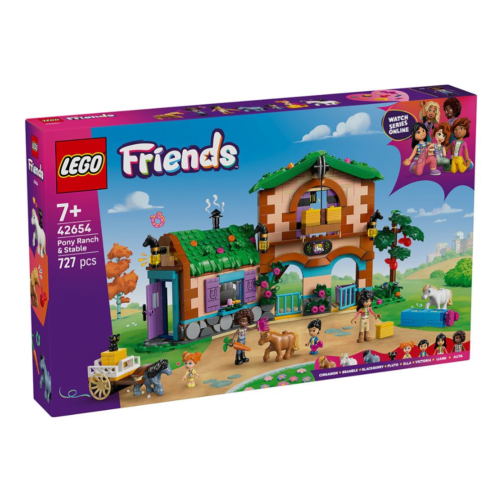 LEGO Friends Pony Ranch & Stable 42654 - LEGO, LEGO Friends