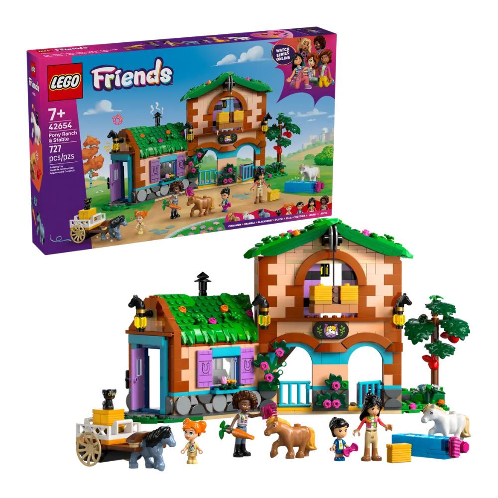 LEGO Friends Pony Ranch & Stable 42654 - LEGO, LEGO Friends