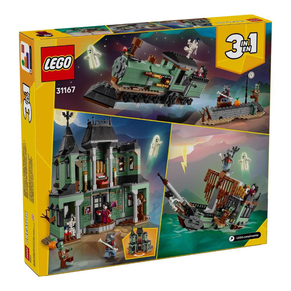 LEGO Creator 3 in 1 Haunted Mansion 31167 - LEGO, LEGO Creator