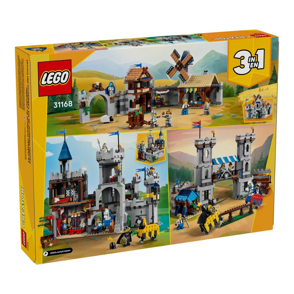 LEGO Creator 3 in 1 Medieval Horse Knight Castle 31168 - LEGO, LEGO Creator