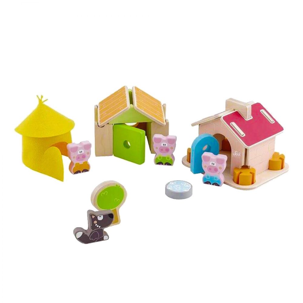 Giochi Preziosi Sevi 3 Γουρουνάκια Σετ Παιχνιδιού 83062 - Giochi Preziosi