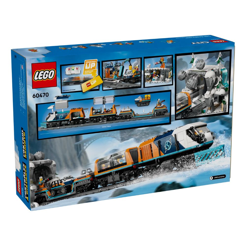 LEGO City Explorers' Arctic Polar Express Train 60470 - LEGO, LEGO City