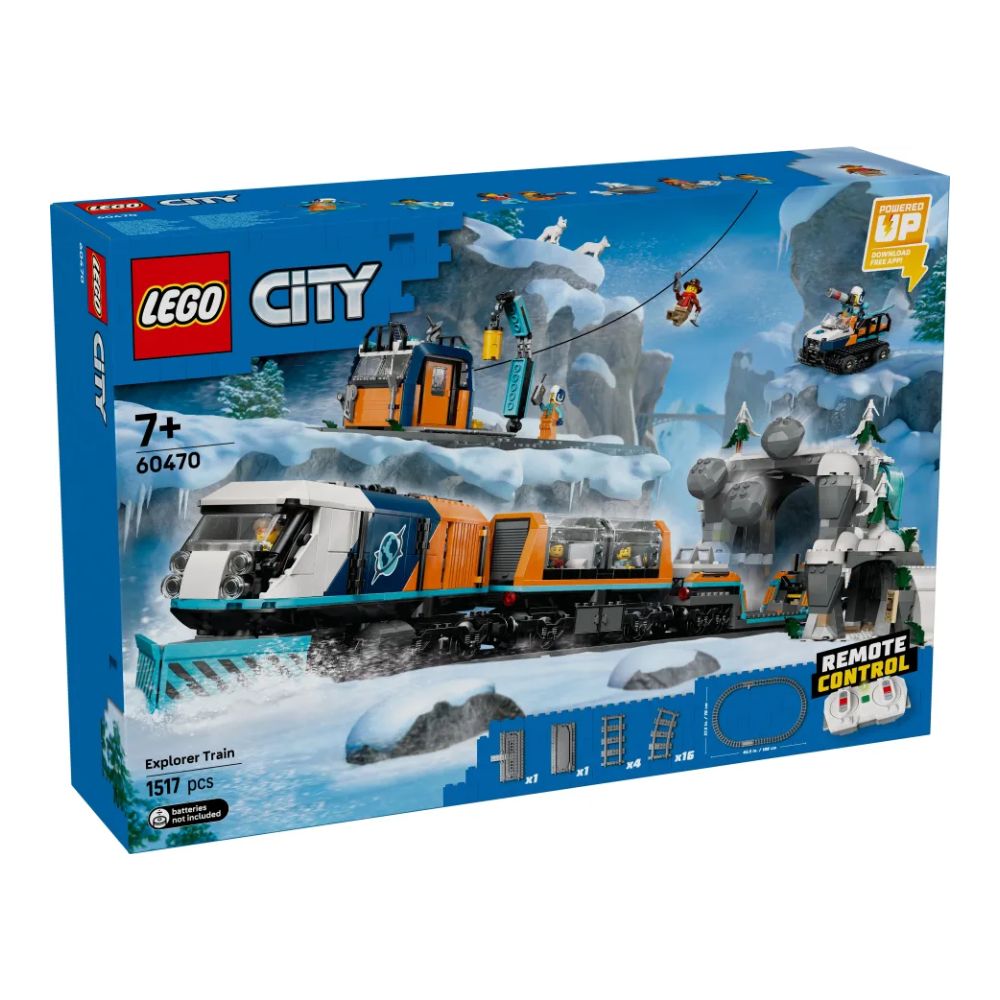 LEGO City Explorers' Arctic Polar Express Train 60470 - LEGO, LEGO City