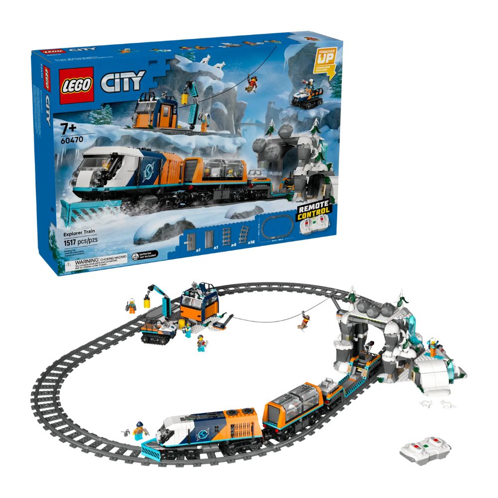 LEGO City Explorers' Arctic Polar Express Train 60470 - LEGO, LEGO City