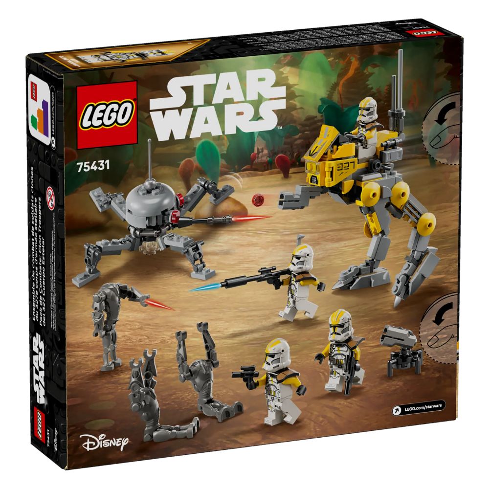 LEGO Star Wars 327th Star Corps Clone Troopers™ Battle Pack 75431 - LEGO, LEGO Star Wars