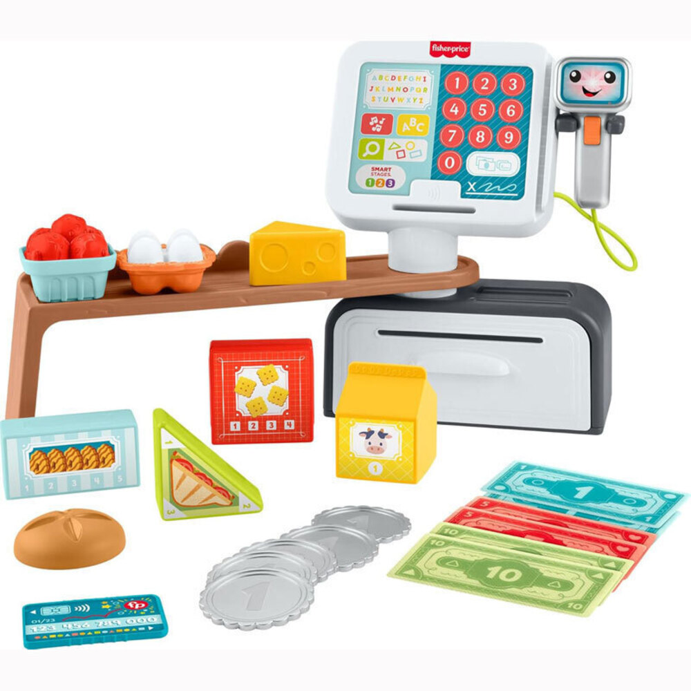 Mattel Fisher-Price Count And Shop Εκπαιδευτική Ταμειακή Μηχανή JGW99 - Fisher-Price