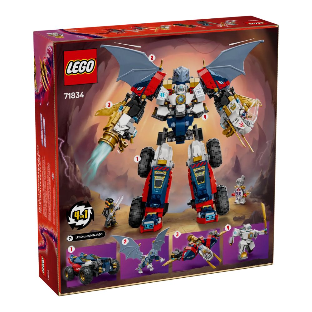 LEGO Ninjago Zane's Ultra Combiner Mech 71834 - LEGO, LEGO Ninjago