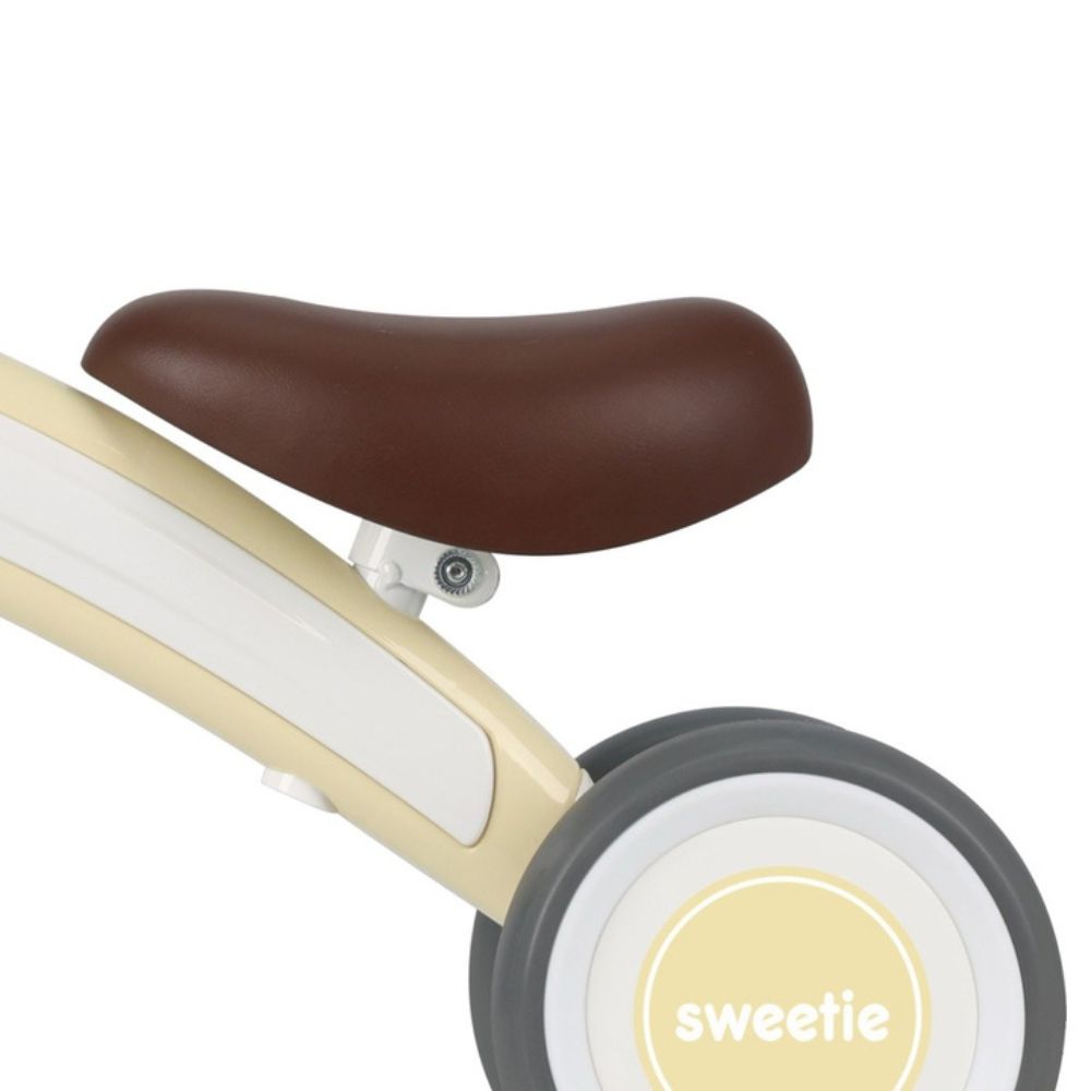 QPlay Sweetie Ποδήλατο Ισορροπίας Cream 01-1212063-05 - QPlay