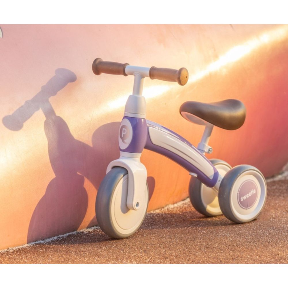 QPlay Sweetie Ποδήλατο Ισορροπίας Purple 01-1212063-07 - QPlay