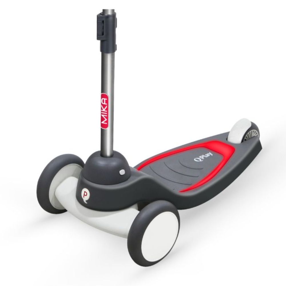 QPlay Mika Scooter Πατίνι με 3 Τροχούς Red 01-1212064-01 - QPlay