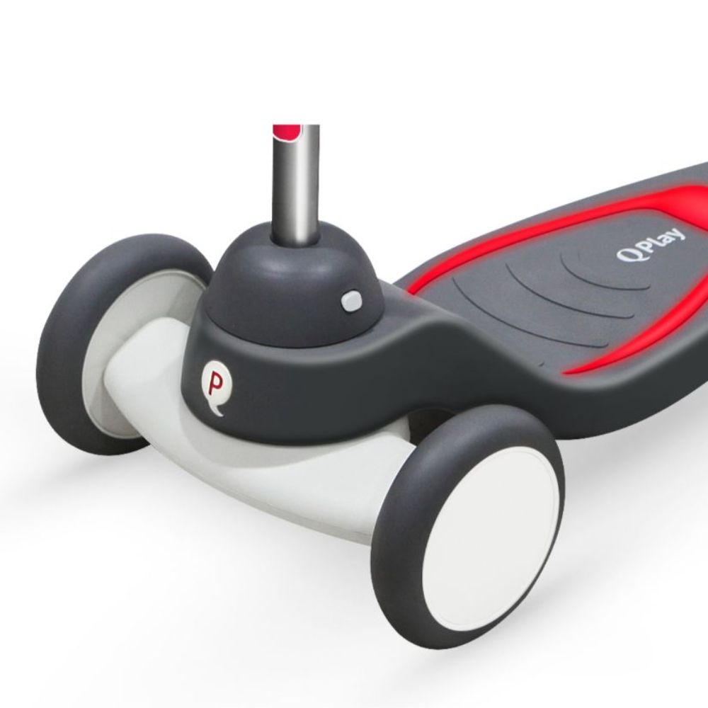 QPlay Mika Scooter Πατίνι με 3 Τροχούς Red 01-1212064-01 - QPlay