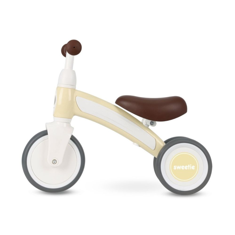 QPlay Sweetie Ποδήλατο Ισορροπίας Cream 01-1212063-05 - QPlay