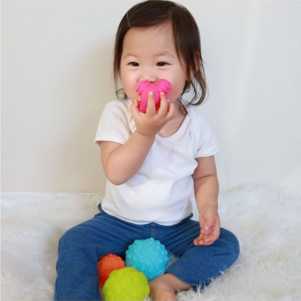 Playgro παιχνίδι σετ μπάνιου textured sensory balls - Playgro