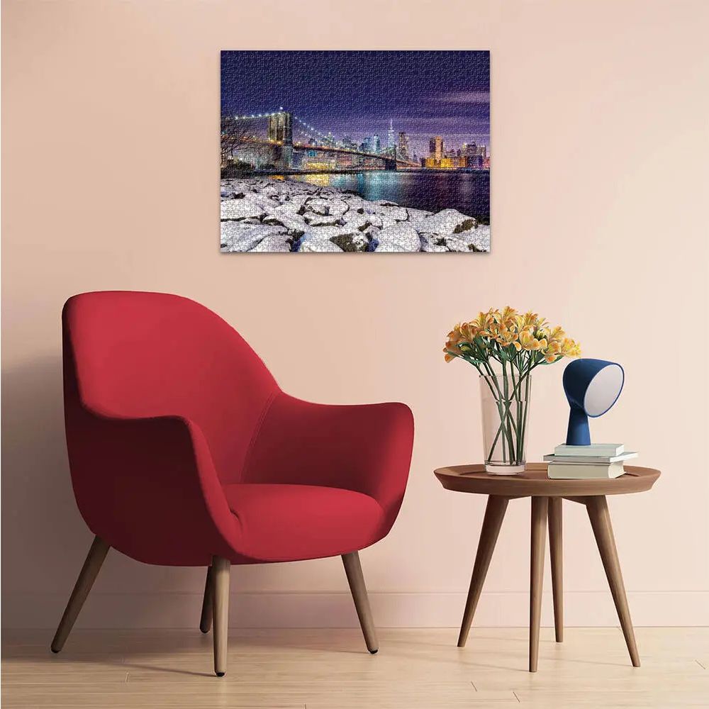 Ravensburger Παζλ 1500τμχ 2D Χειμώνας στη Νέα Υόρκη 12000734 - Ravensburger