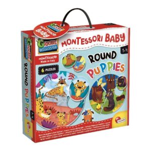 Lisciani Παίζουμε & Μαθαίνουμε Montessori Baby Round Puppies 106004 - LISCIANI