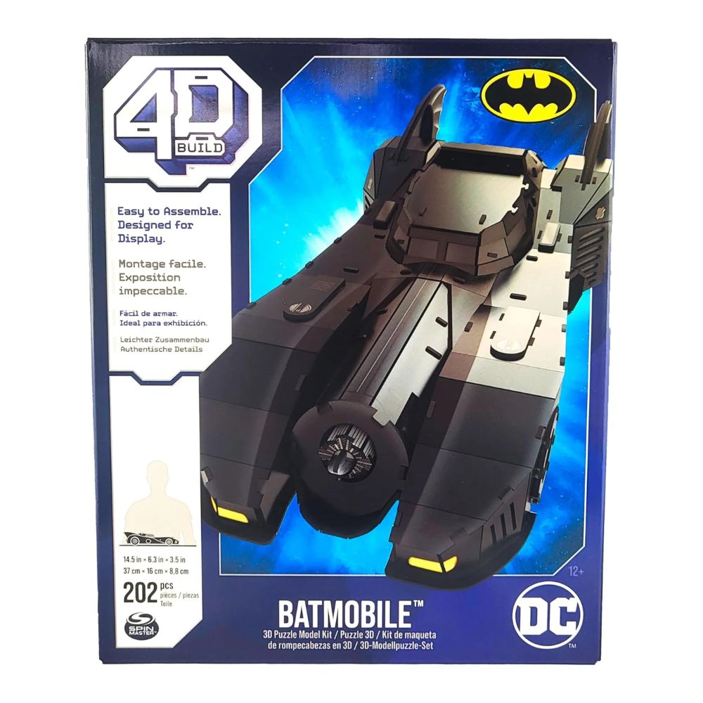 Spin Master 4D Παζλ DC Retro Batmobile 6070178 - Spin Master
