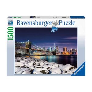 Ravensburger Παζλ 1500τμχ 2D Χειμώνας στη Νέα Υόρκη 12000734 - Ravensburger
