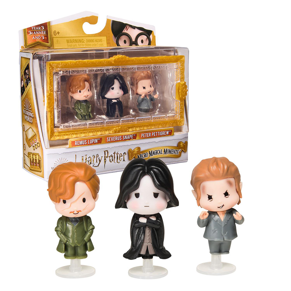 Spin Master Harry Potter: Micro Magical Moments - Remus Lupin/Severus Snape/Peter Pettigrew Figure Set 6069444 - Spin Master